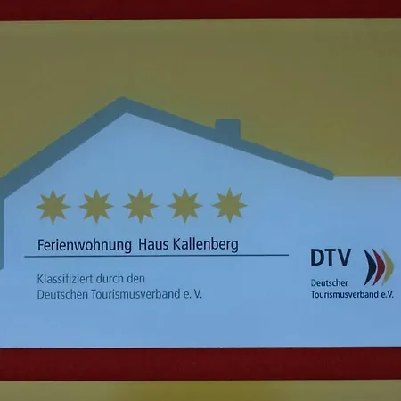 In Haus Kallenberg Hébergement de vacances *